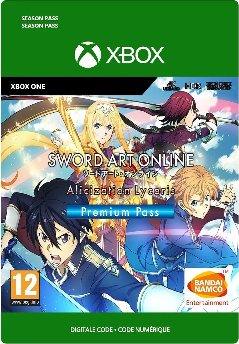 Bandai Namco Sword Art Online Alicization Lycoris Premium Season Pass