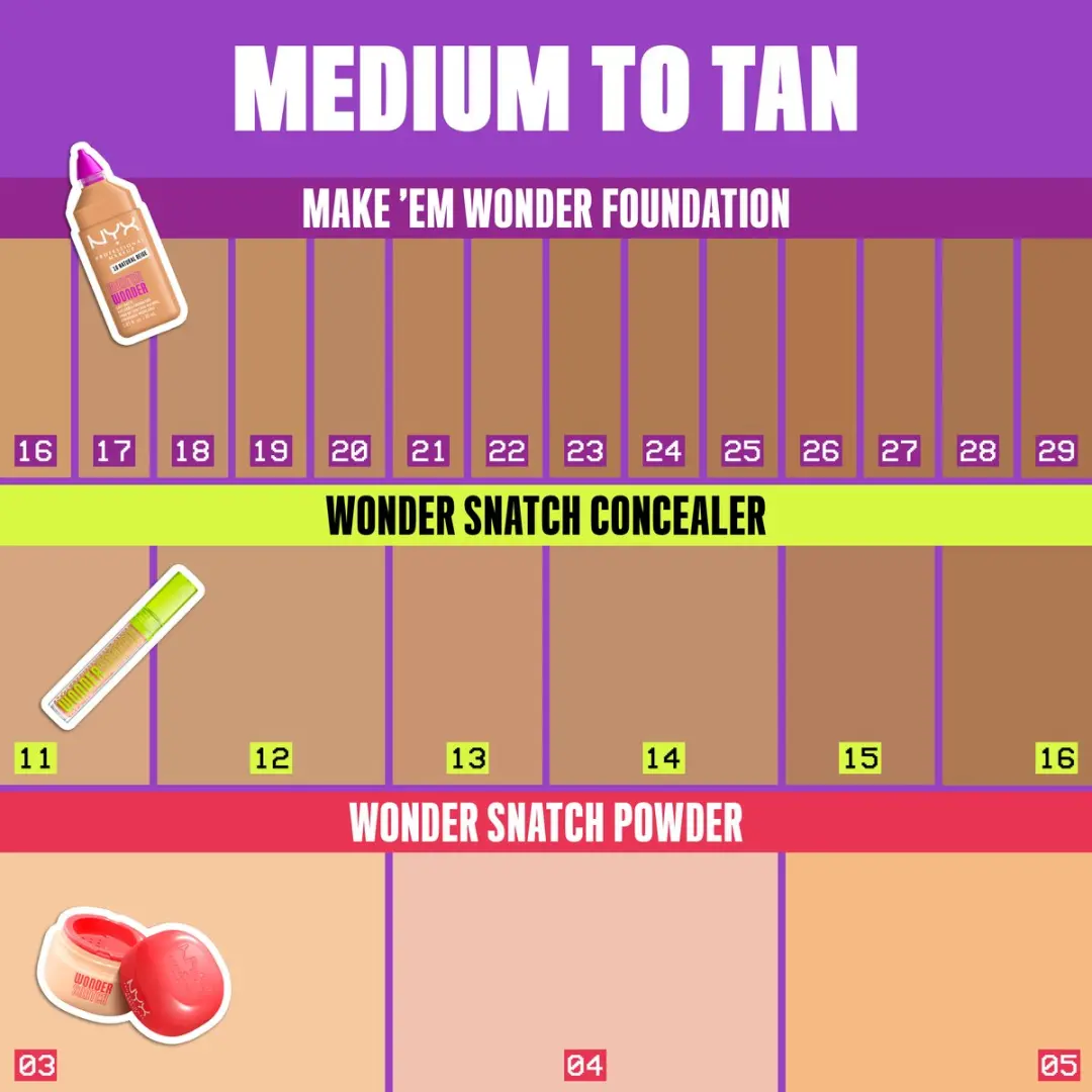 NYX Wonder Snatch Concealer Neutral Beige - 3ml