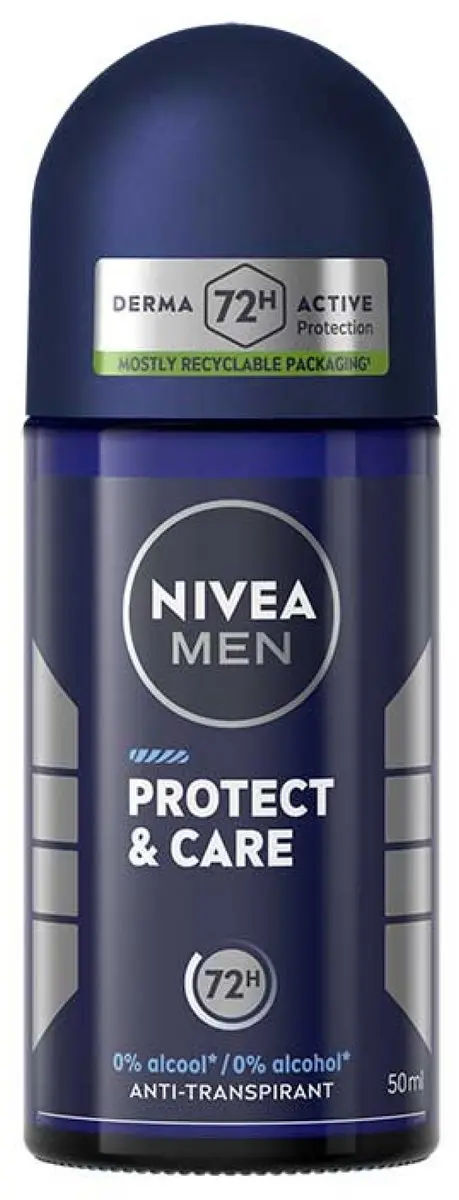 NIVEA Men Protect & Care 48H Roll-On Deodorant 50ml