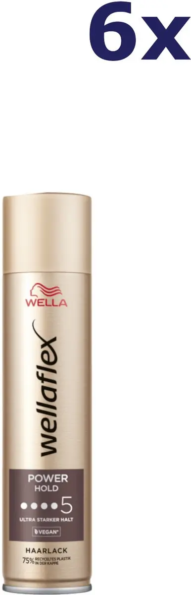 Wella Wellaflex Haarlak Glans Ultra Sterk 250ml