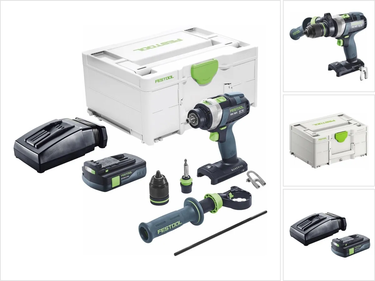 Festool TPC 18/4 I-Basic Klopboormachine 75Nm