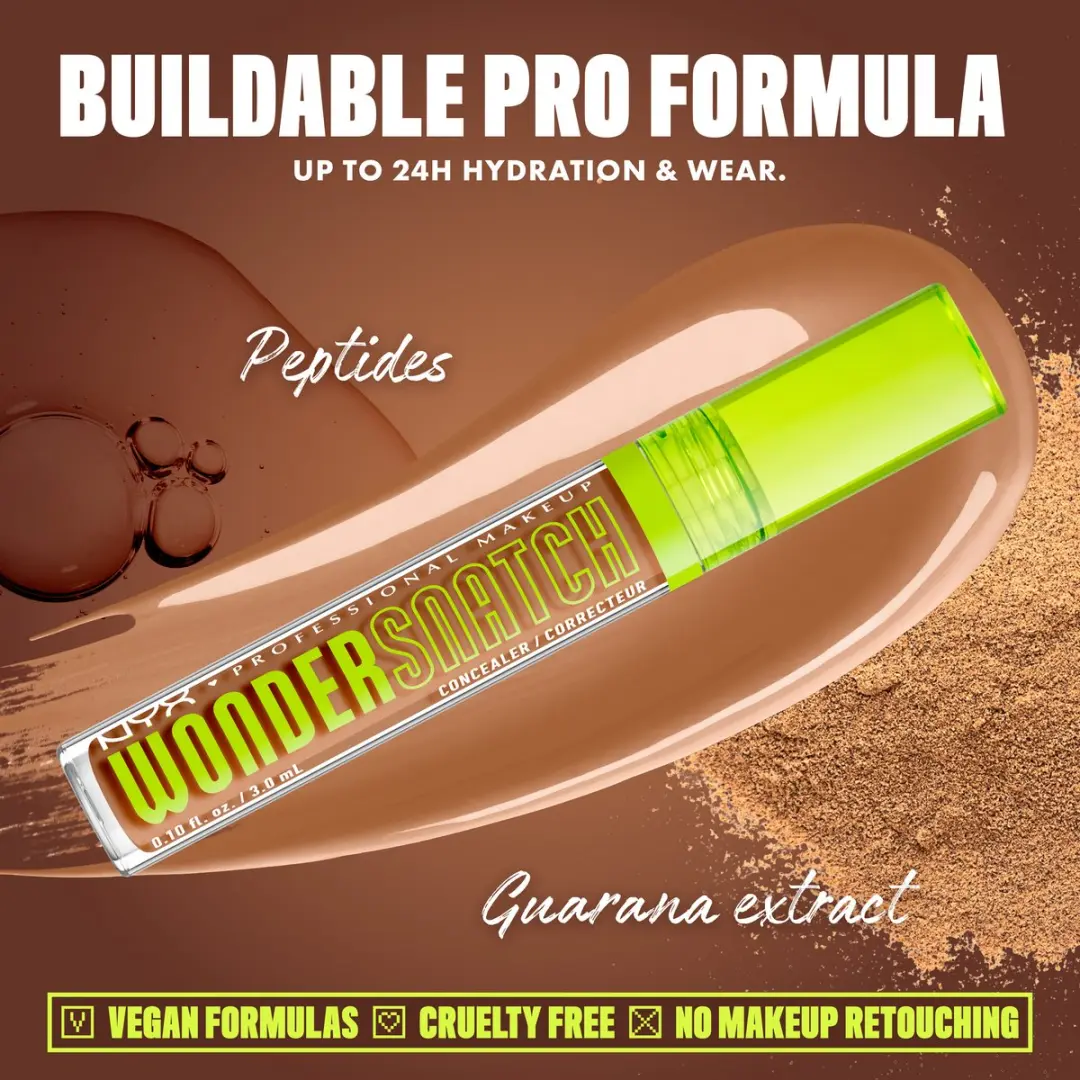 NYX Wonder Snatch Concealer Cinnamon - 3ml
