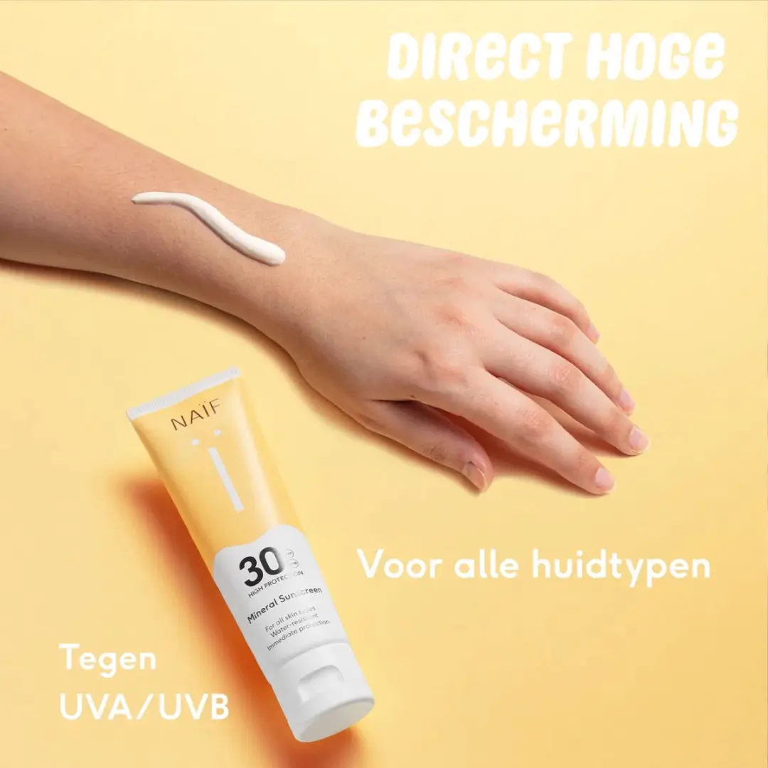 Naïf Zonnebrandcrème SPF30 50ml - Waterbestendig