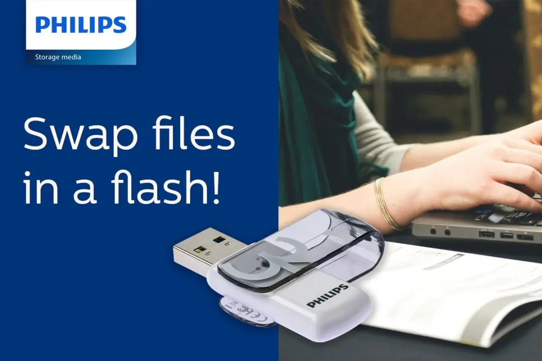 Philips Vivid FM51FD001B/P10 USB-stick 32GB - 10 Stuks - Grijs