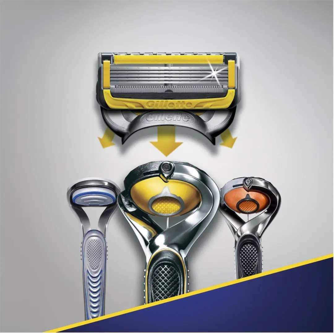 Gillette Fusion5 Proshield Scheermesjes - 6 Stuks