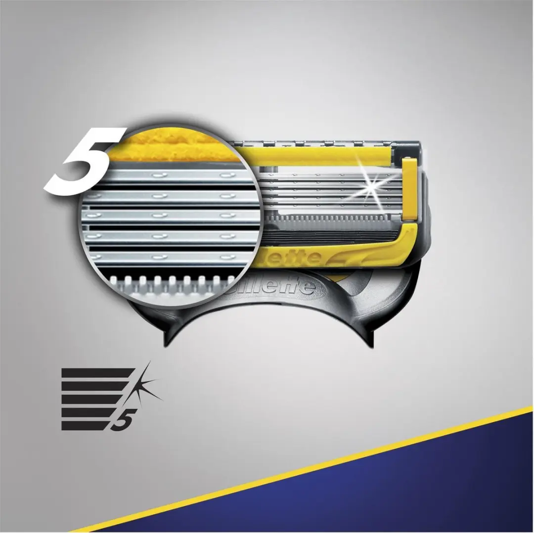 Gillette Fusion5 Proshield Scheermesjes - 6 Stuks