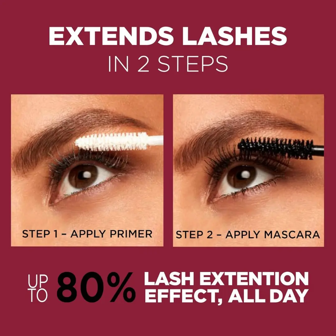 L'Oréal Paris Double Extend Beauty Tubes Mascara - Zwart 5ml
