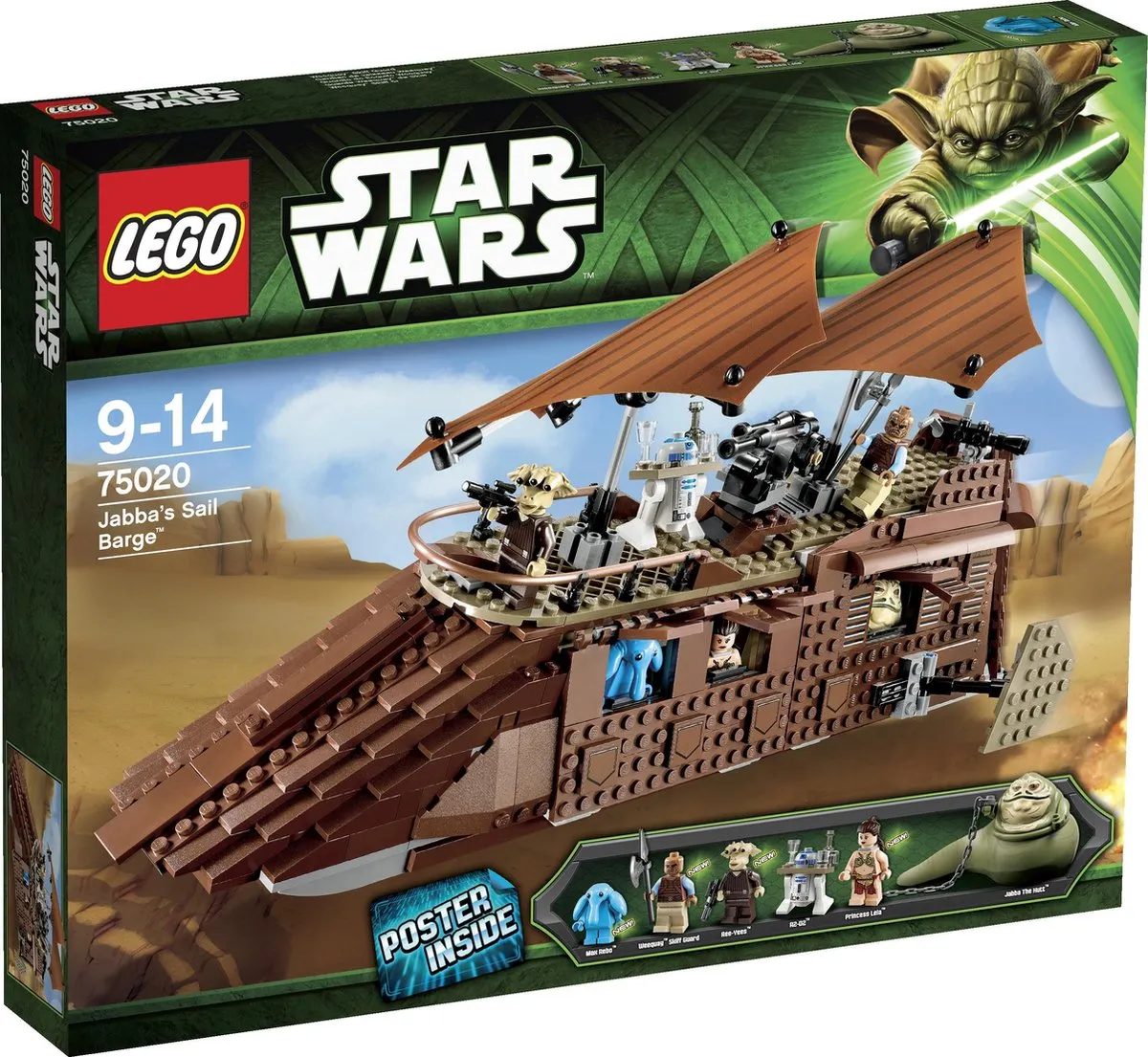 LEGO Star Wars Jabba’s Sail Barge 75020