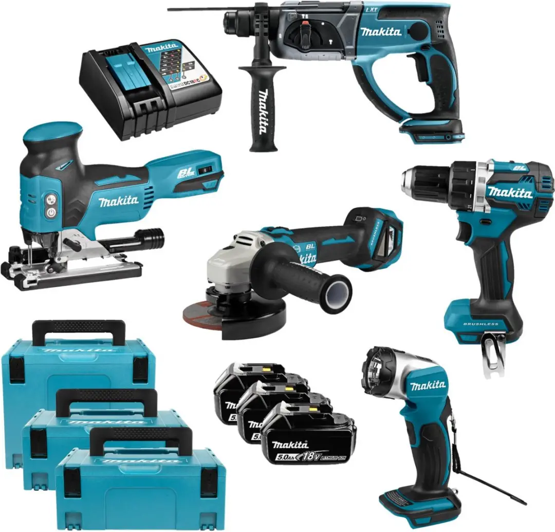 Makita DLX5044TJ Combiset 18V