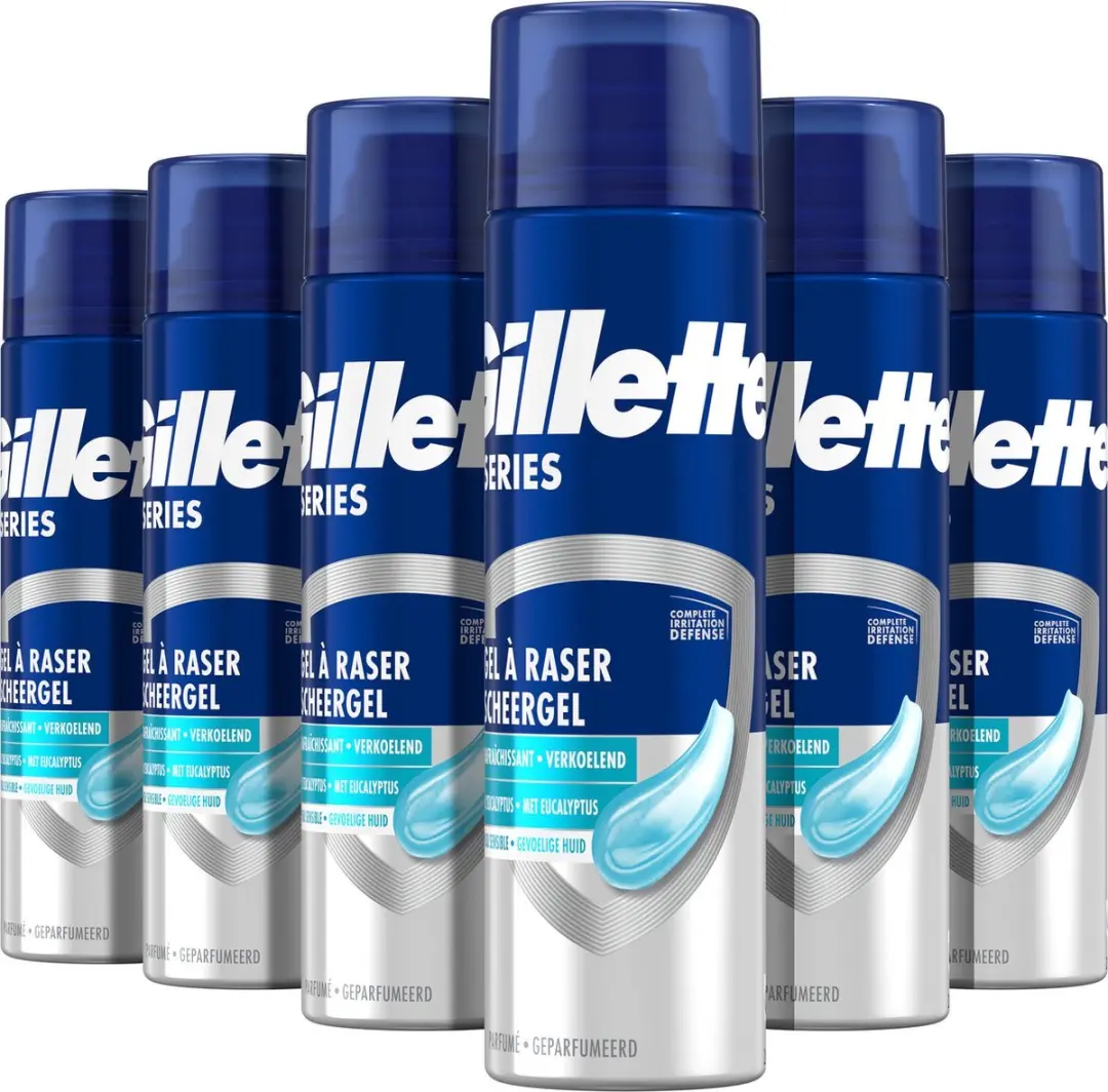 Gillette Series Sensitive Cool Scheergel 200ml