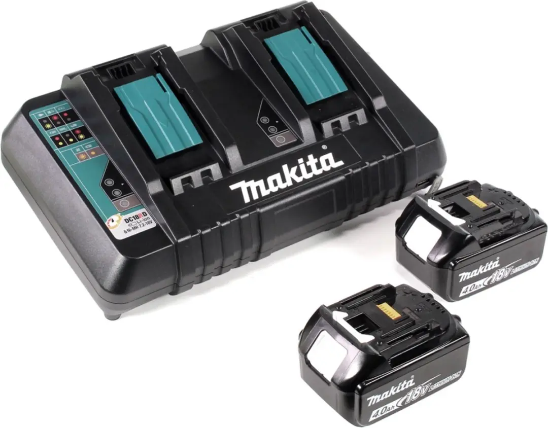 Makita DGA900PMKX2 Haakse Slijper 36V - 230mm - 2x 4,0Ah Accu + Lader