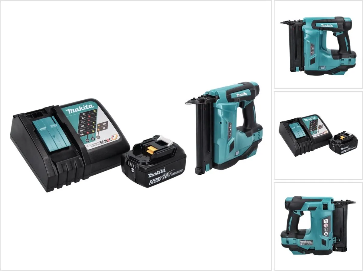 Makita DBN 500 RT1 Accu Spijkermachine 18V