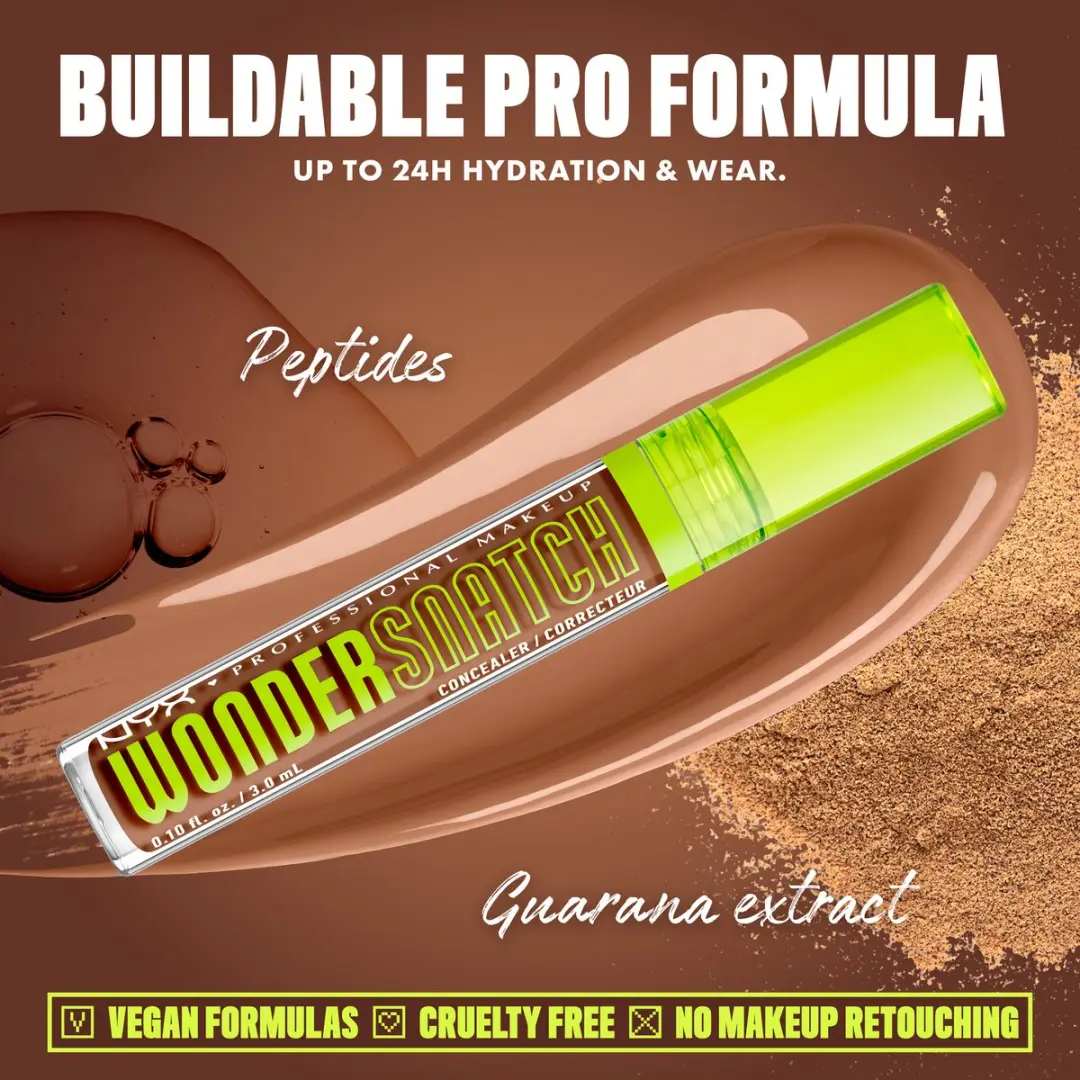 NYX Wonder Snatch Concealer Sienna - 3ml - afbeelding 6 van 6