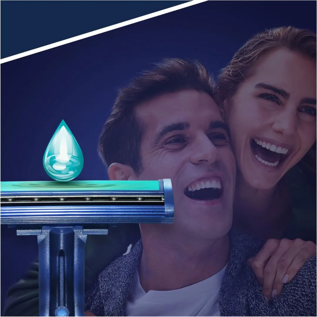 Gillette BlueII Plus Wegwerpmesjes - 20 Stuks
