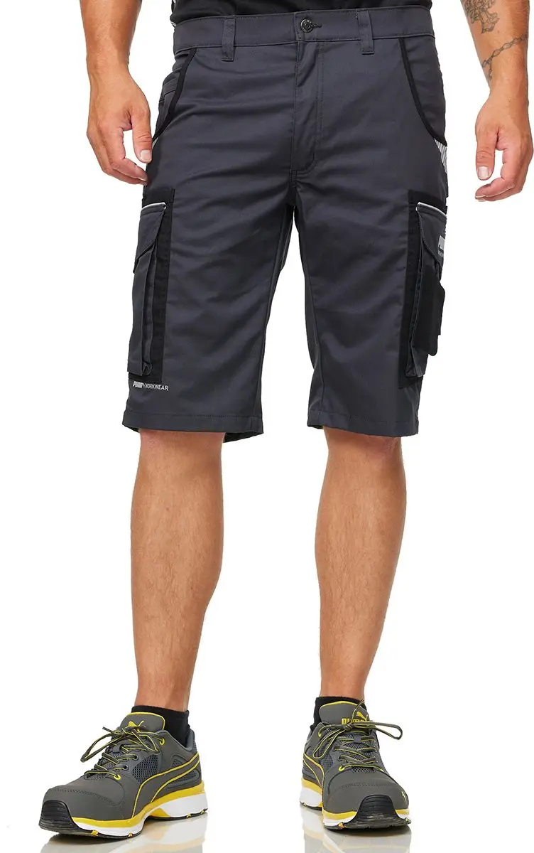 PUMA Workwear Precision X Werkshorts 58 - Antraciet/Zwart
