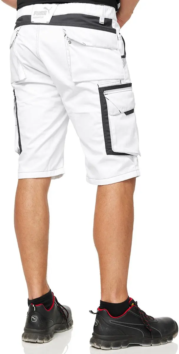 PUMA Workwear Precision X Werkshorts 46 - Wit/Antraciet