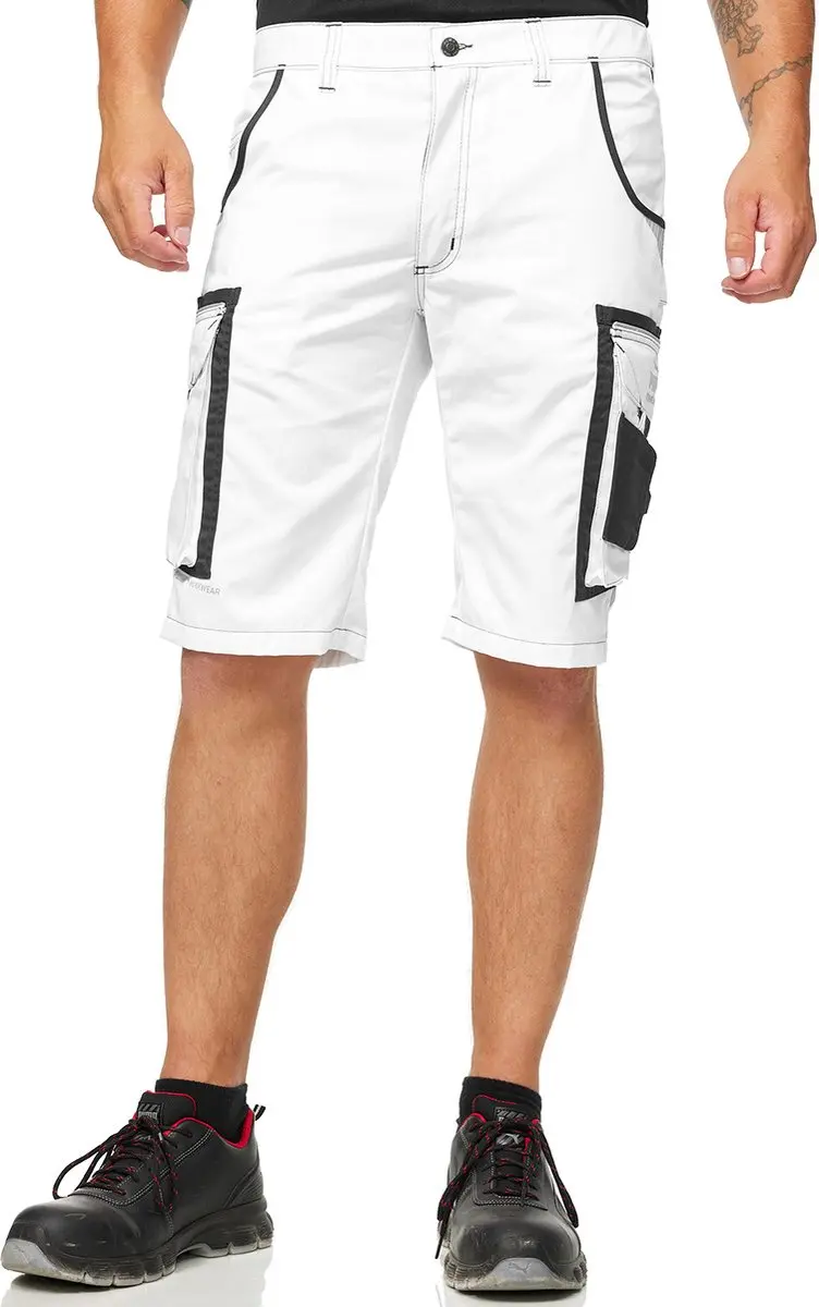 PUMA Workwear Precision X Werkshorts 46 - Wit/Antraciet