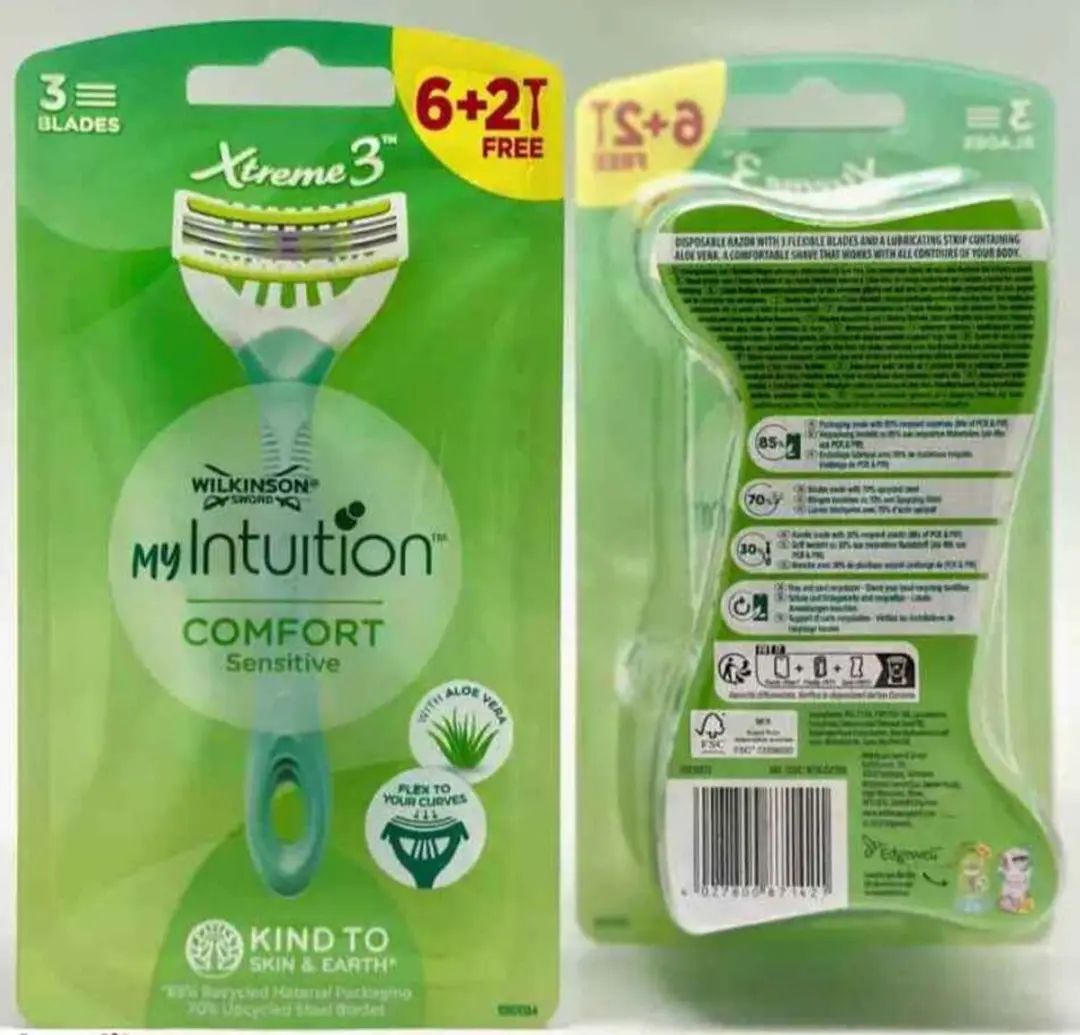 Wilkinson MyIntuition Xtreme 3 Comfort Sensitive Wegwerpscheermesjes