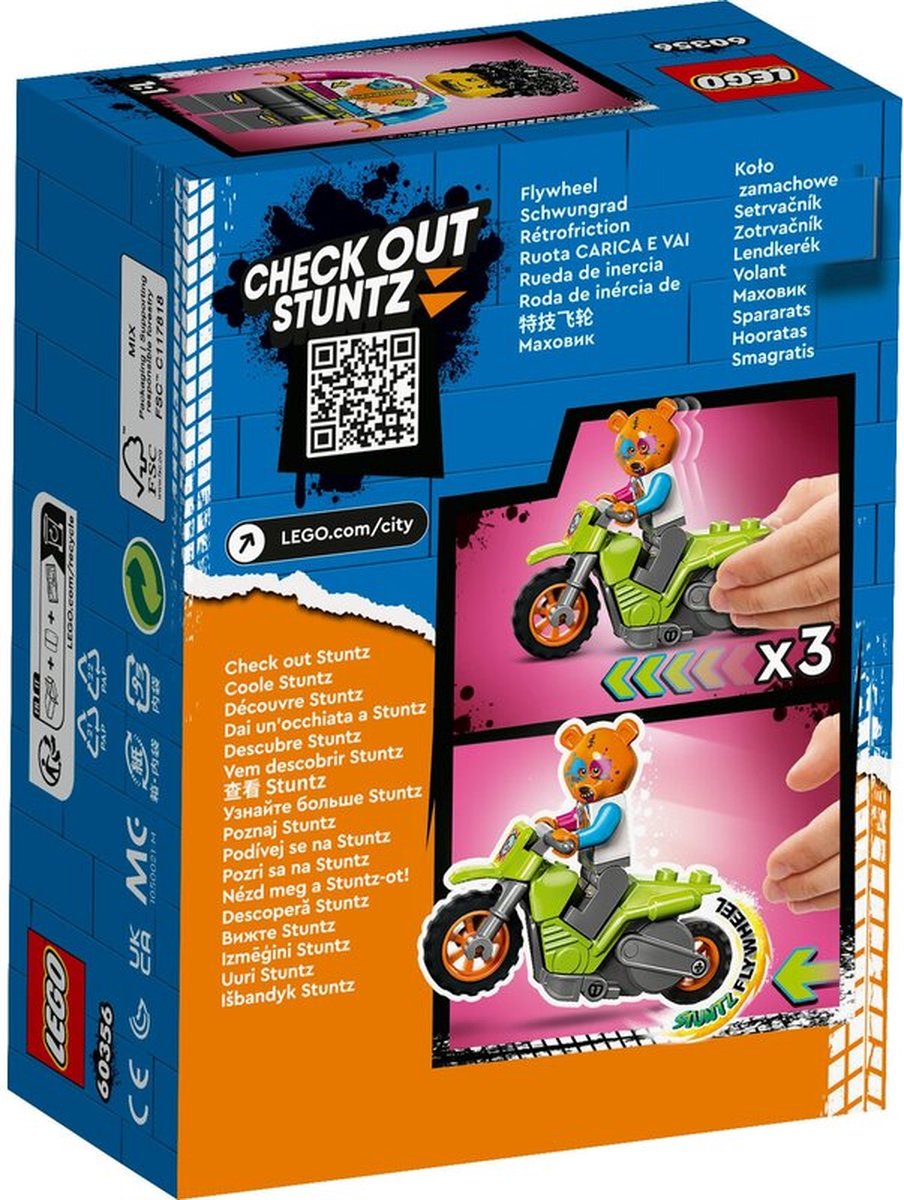 LEGO City Stuntz Beer stuntmotor - 60356