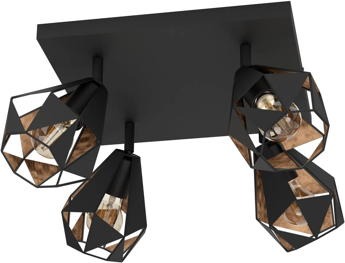 Eglo Carlton 7-Spot E27 Plafondlamp 37cm