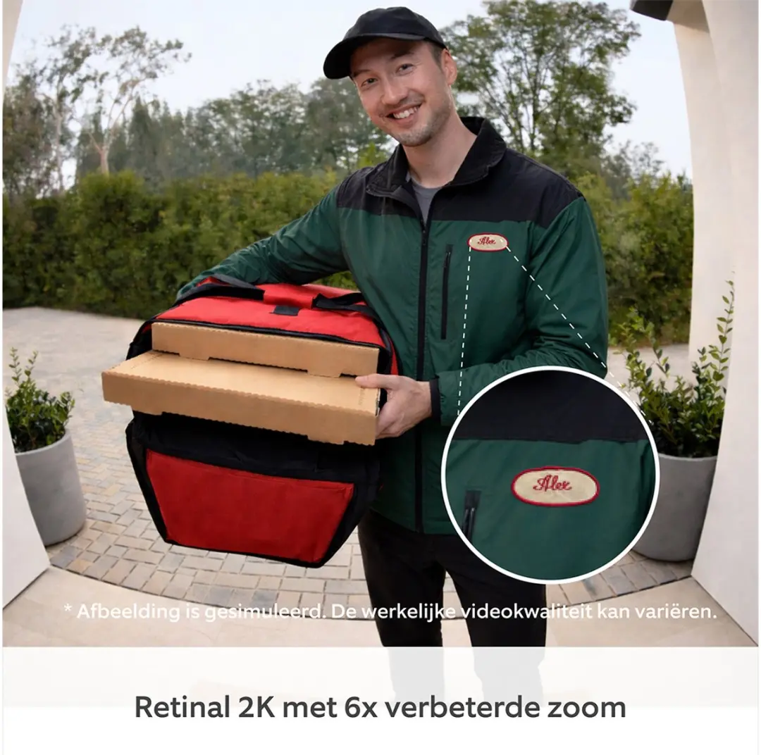 Ring Videodeurbel 2e Gen - Speckled Grey - met Chime