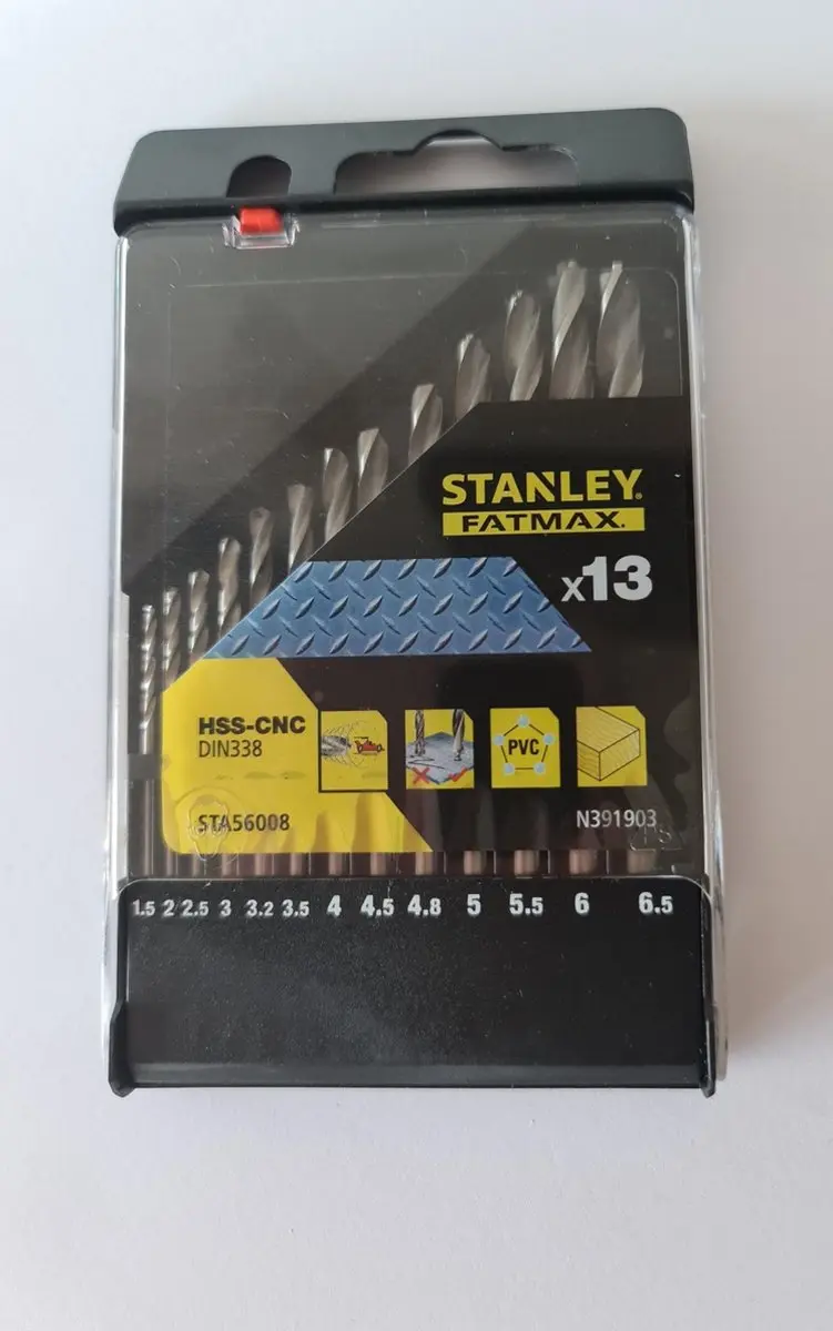 Stanley FatMax Metaalboren Set STA56008