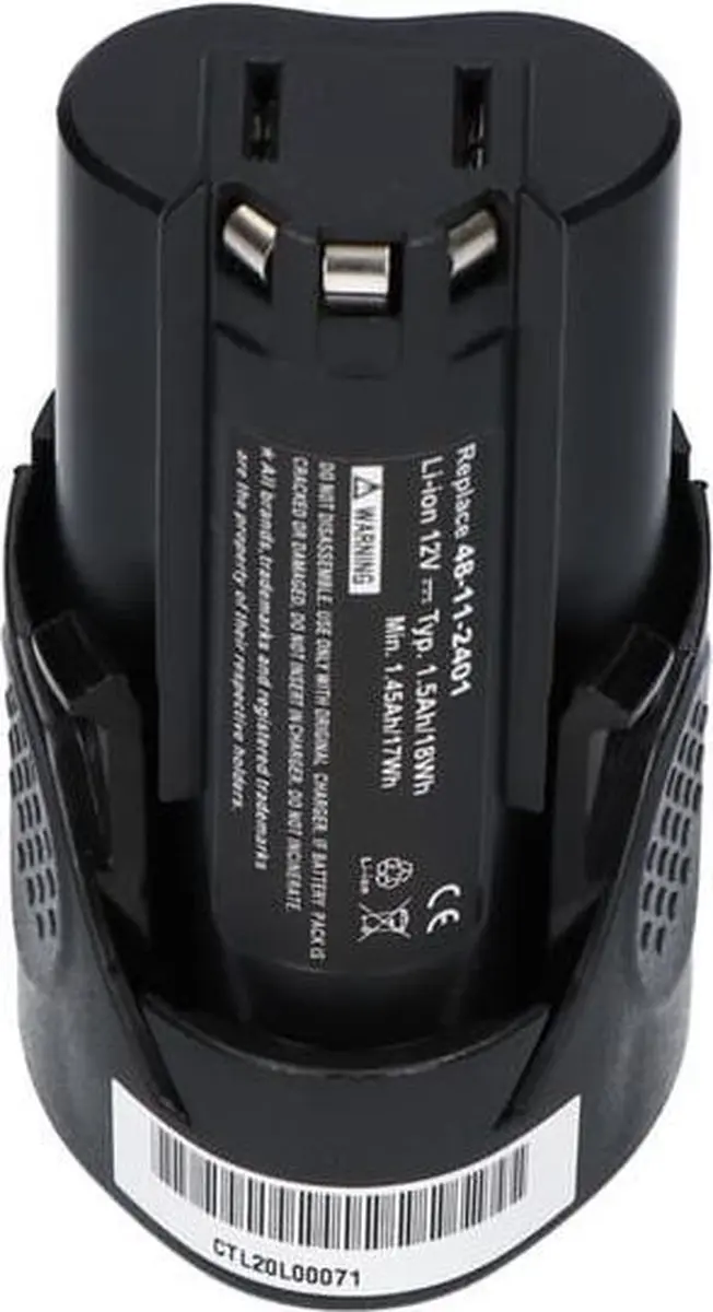 Milwaukee Yanec Accu 12V 1.5Ah YTB189