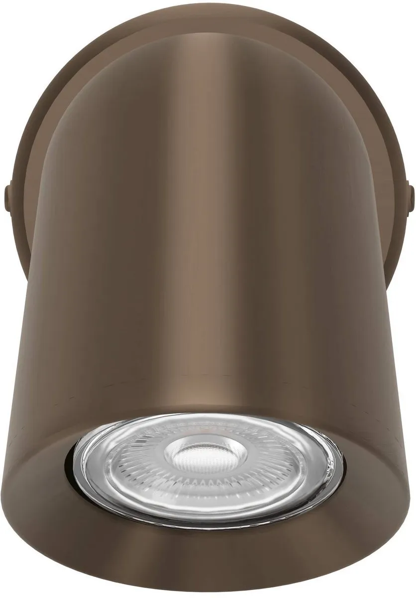 Eglo Camaldoli Spot GU10 - Donker Brons - Kantelbaar