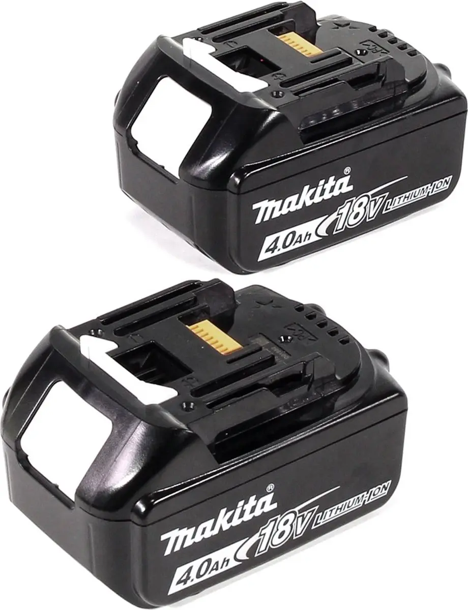 Makita DGA900MKX2 Haakse Slijper 36V - 230mm - 2x 4,0Ah Accu