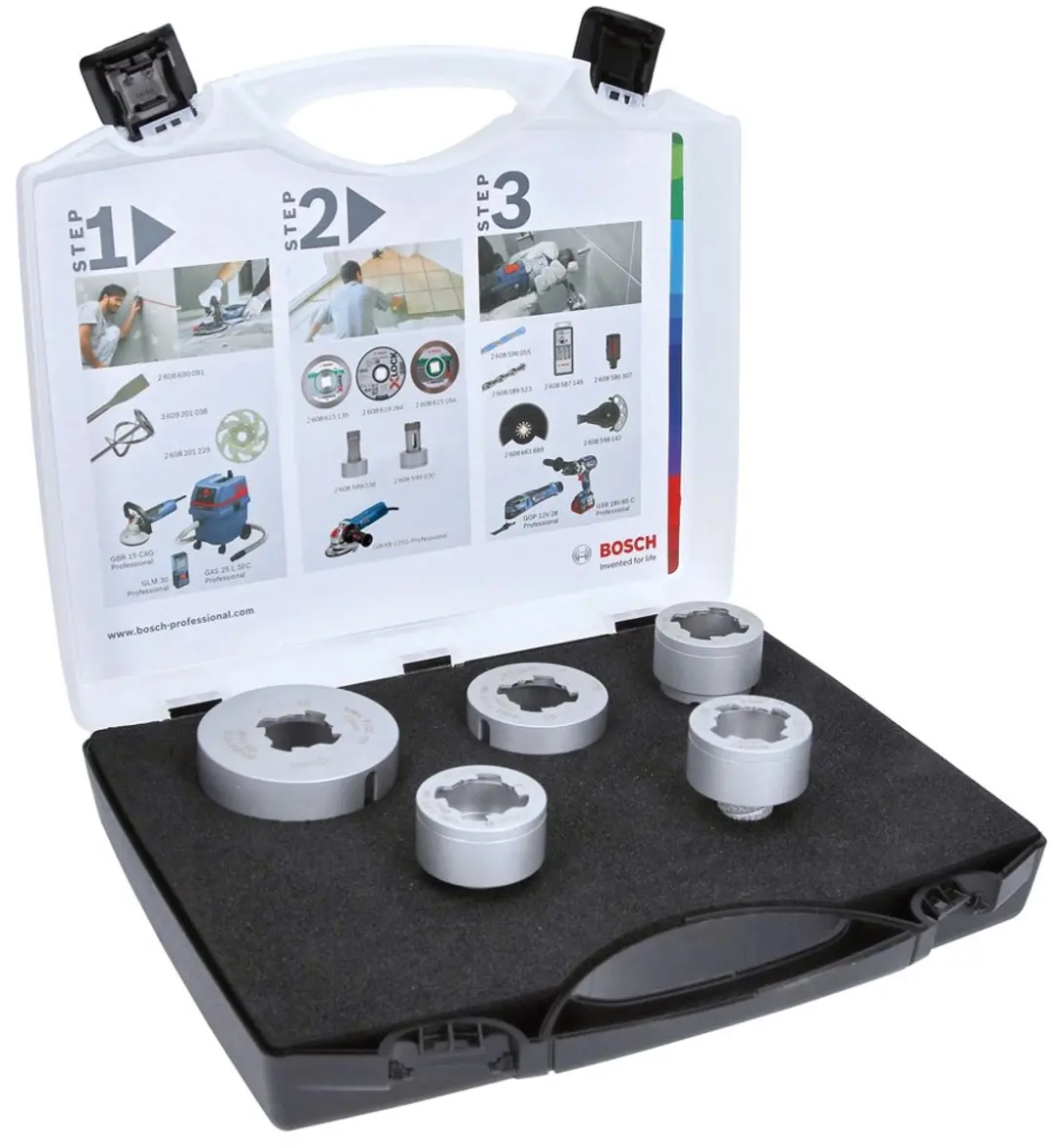 Bosch Professional X-LOCK Diamantboorset 20-68mm