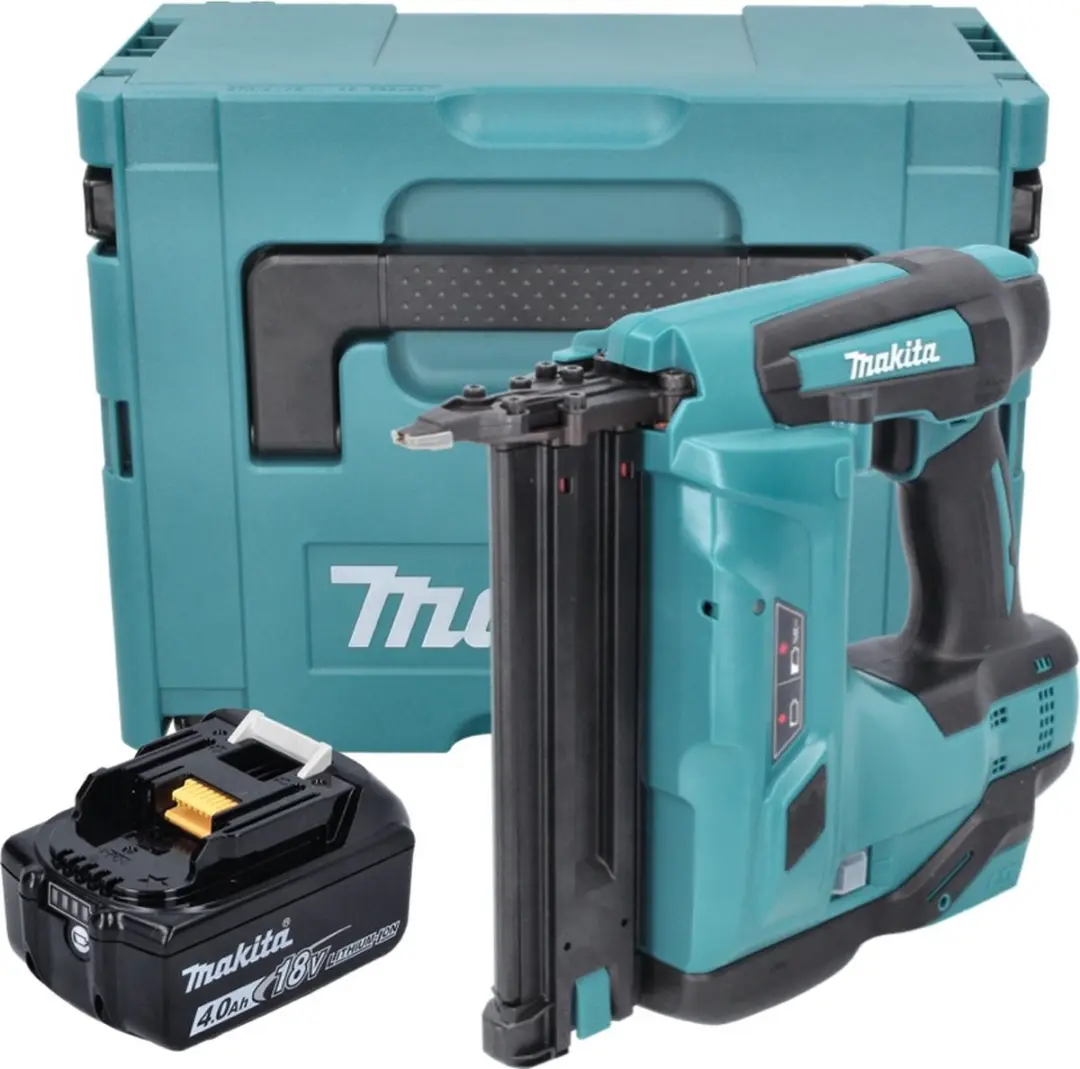 Makita DBN 500 M1J Accu-klemkopspijkermachine 18V - 15-50mm - 4,0Ah