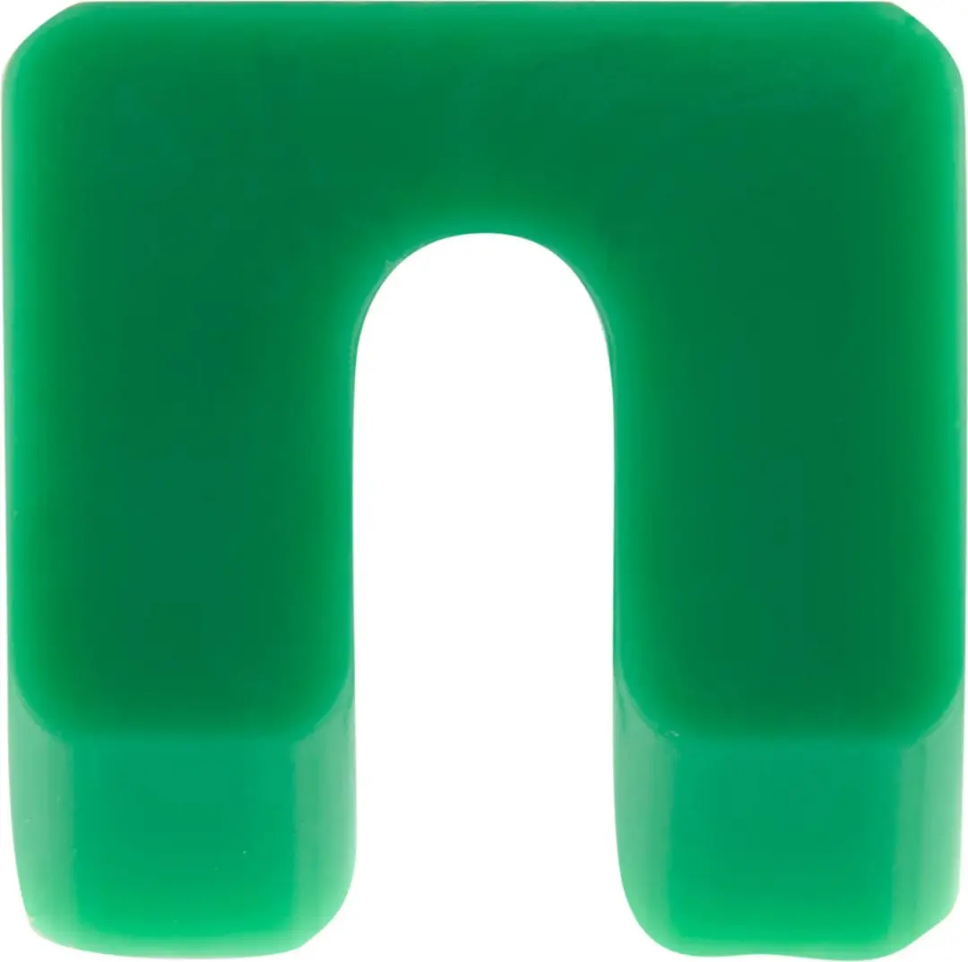 GB Uitvulplaat met sleuf 50x50mm - Groen - 48 Stuks