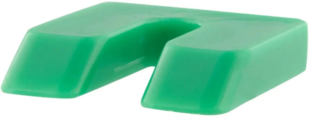 GB Uitvulplaat met sleuf 50x50mm - Groen - 48 Stuks