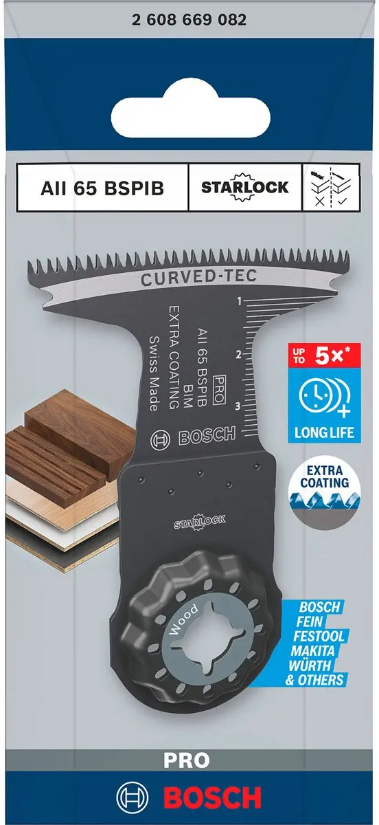 Bosch Professional AII 65 BSPIB Zaagblad Starlock - Hout