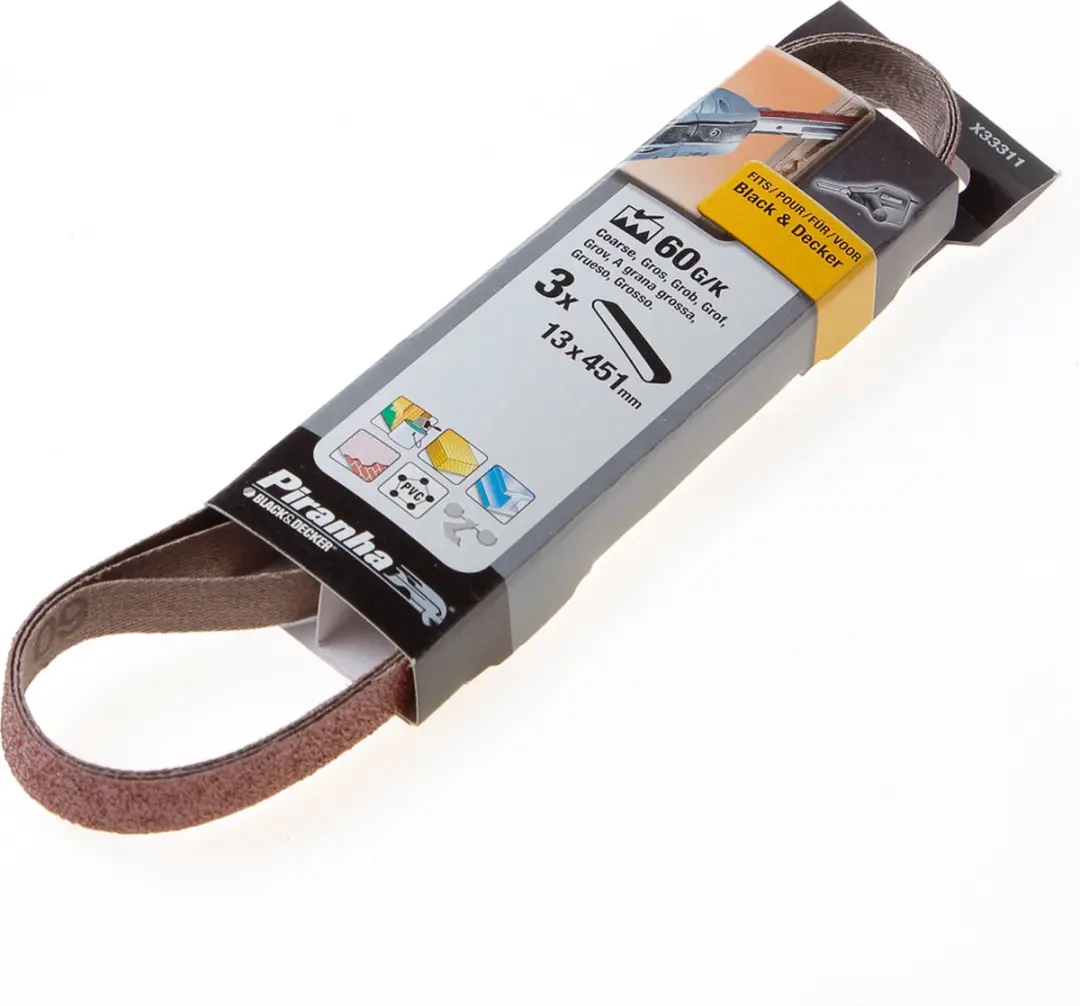 Irwin Schuurband 3 Stuks K60 - 13x455mm