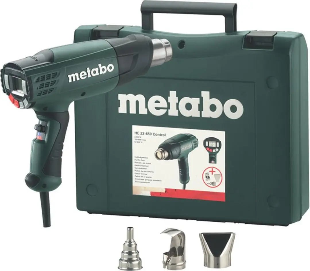 Metabo HGE 23-650 LCD Heeluchtpistool 2300W
