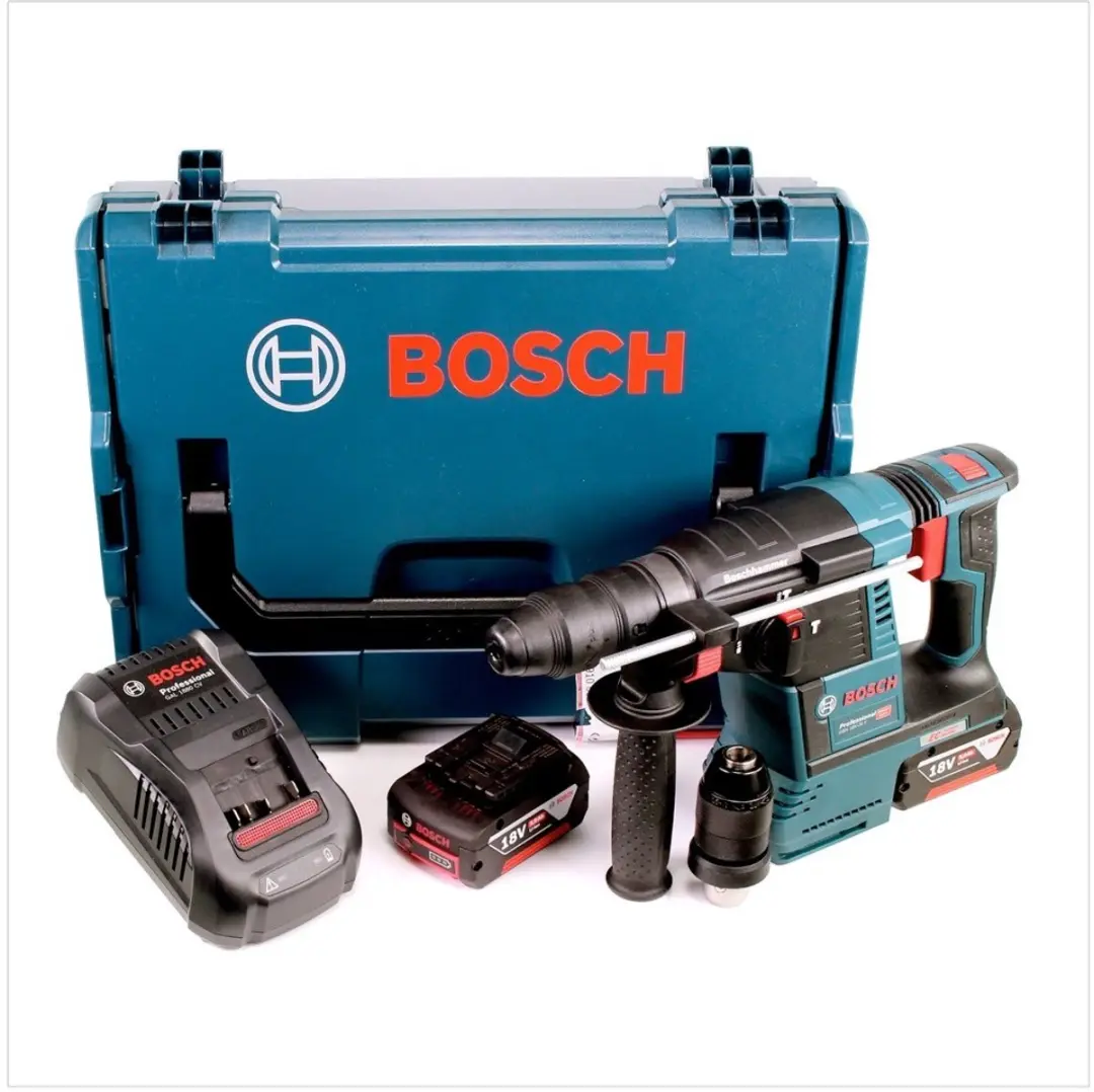 Bosch Professional GBH 18V-26 F Accu-boorhamer - 2,6J SDS-plus - 2x 5,0Ah + L-Boxx