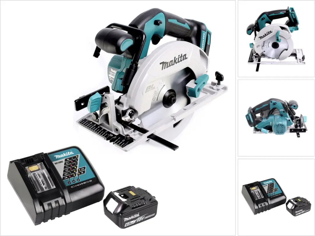 Makita DHS680 RG1 Accu-handcirkelzaag 18V 165mm