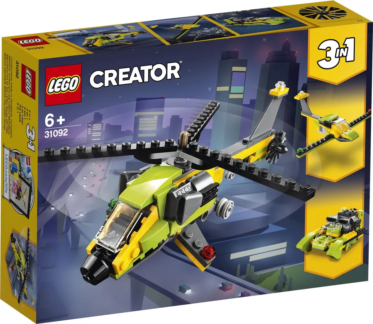 LEGO Creator Helikopter Avontuur 31092