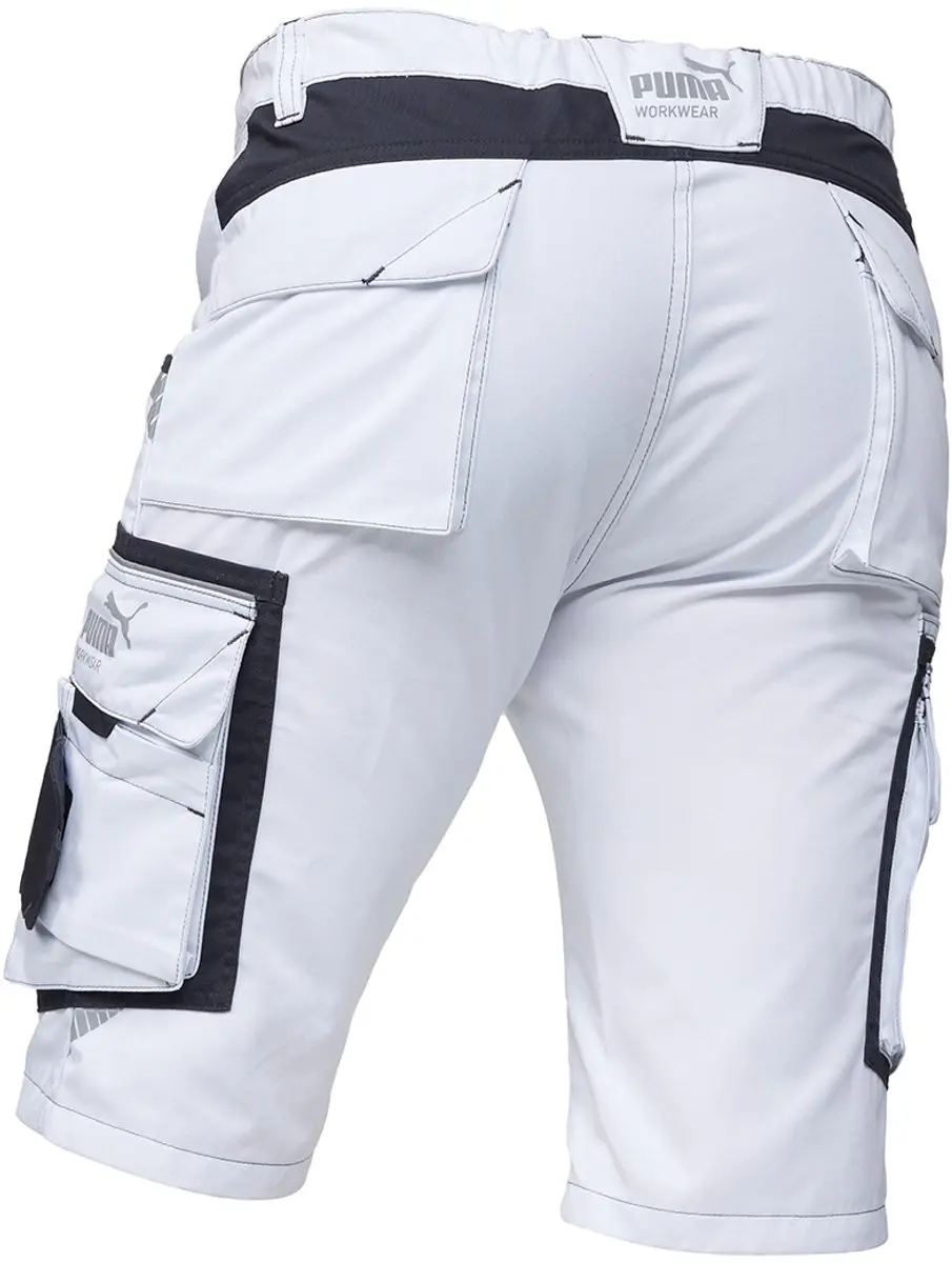 PUMA Workwear Precision X Werkshorts 56 - Wit/Antraciet