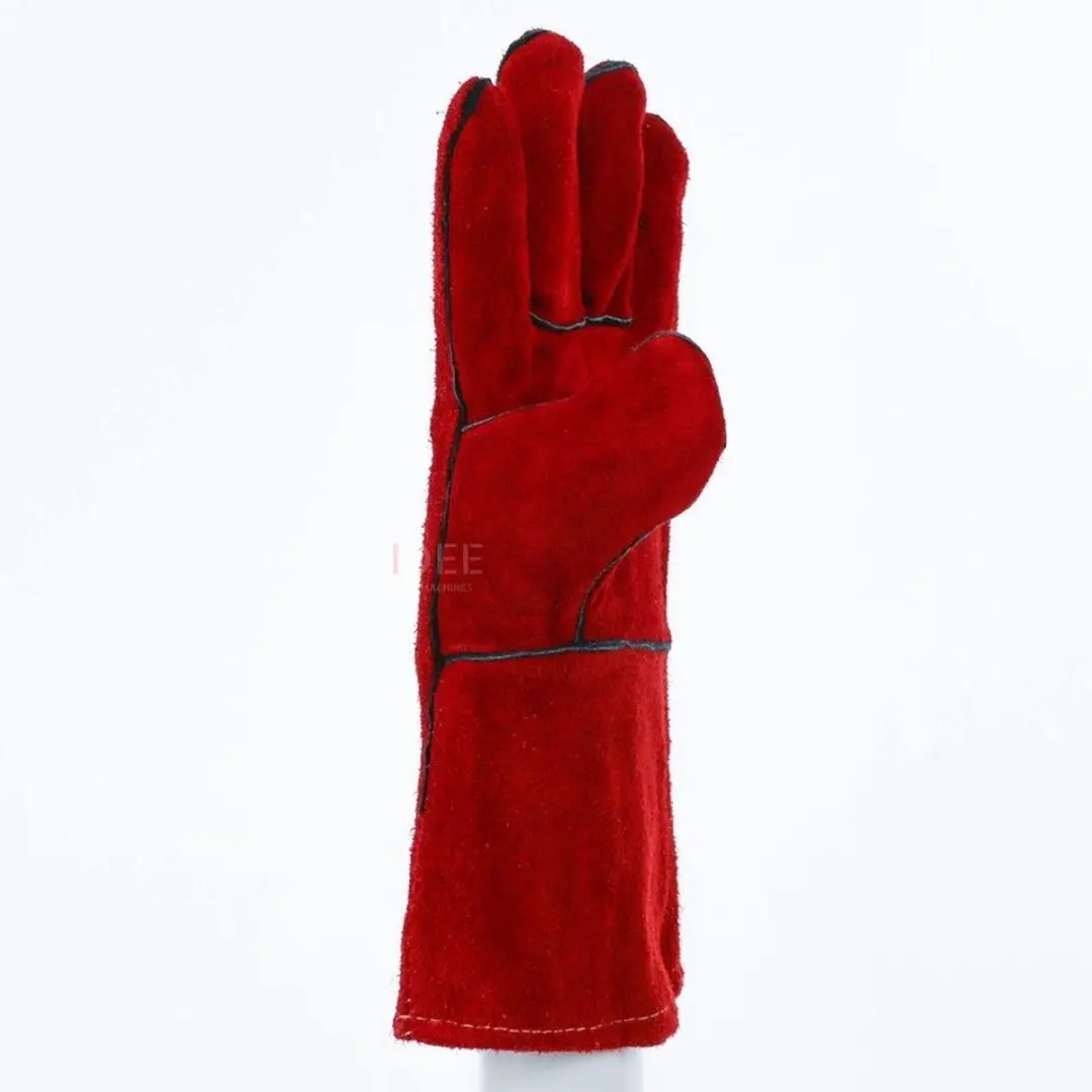 HBM Delta Plus Lashandschoen - Rood Maat 10