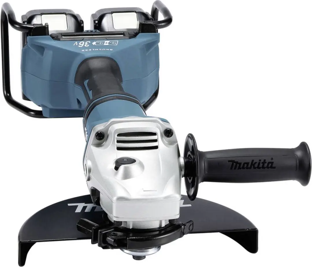 Makita DGA900ZKX2 Haakse Slijper - 230mm - 2x 18V Li-ion - Koolborstelloos