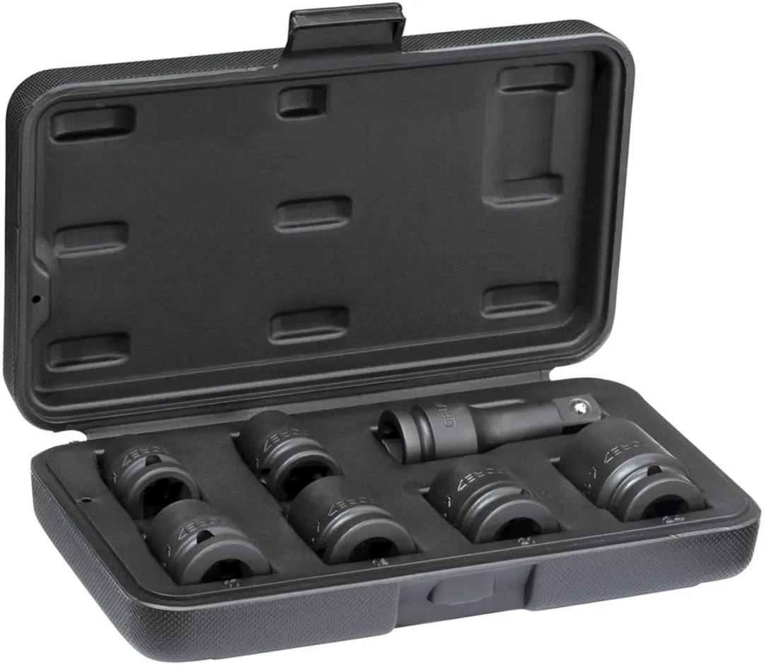 Gedore Slagmoerdopsleutelset 1/2" 7-delig 10-24mm