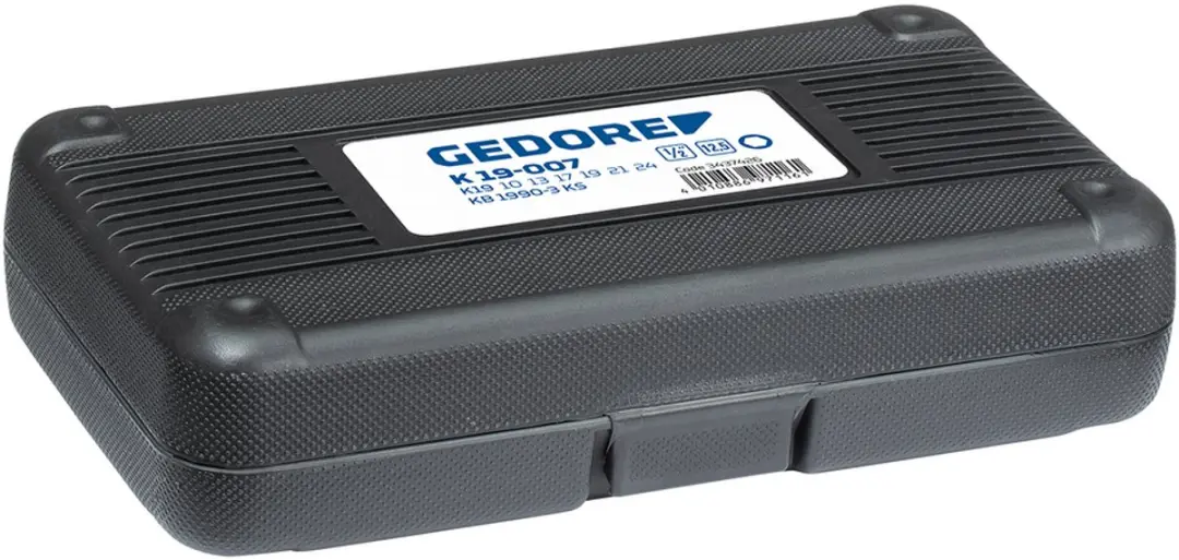 Gedore Slagmoerdopsleutelset 1/2" 7-delig 10-24mm