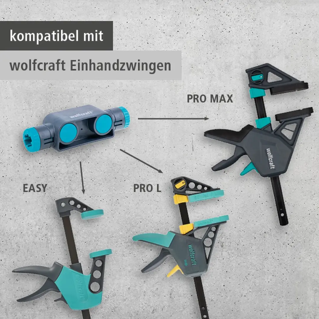 Wolfcraft 8664060 Lijmklemmen Connectors - 2 Stuks - Multi - afbeelding 6 van 6