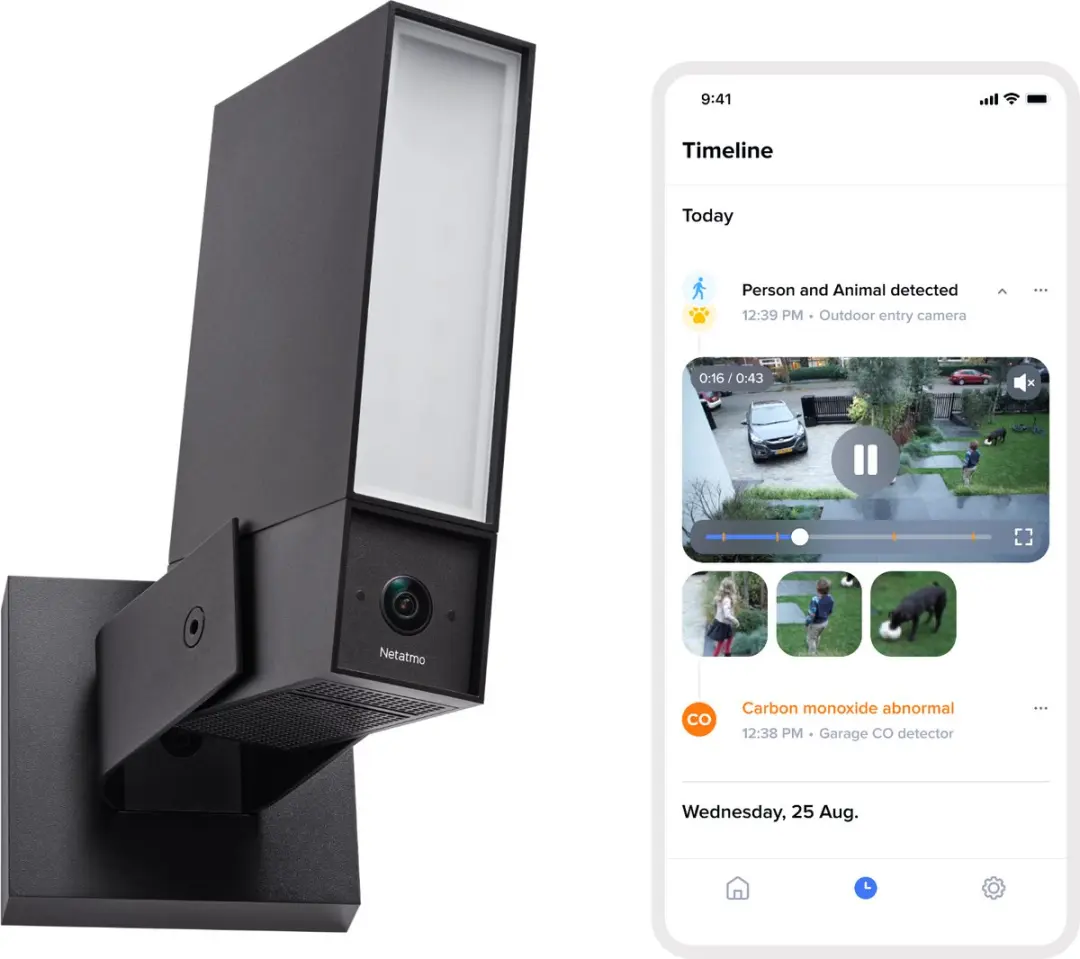 Netatmo Beveiligingscamera Original NOC-2-B