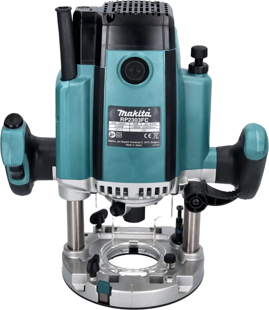 Makita RP2303FCXJ Accuboormachine - 2100W - Black/Turquoise
