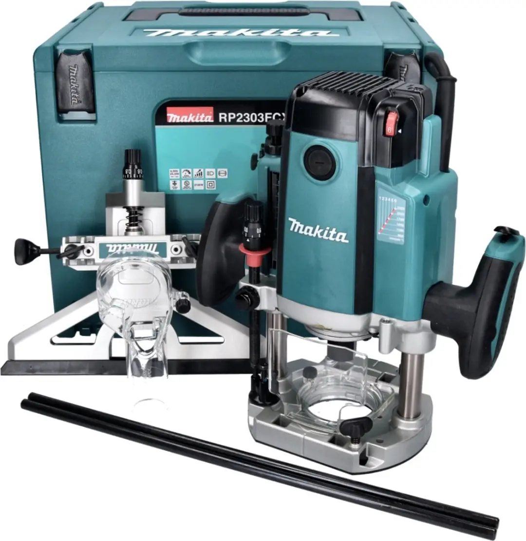 Makita RP2303FCXJ Accuboormachine - 2100W - Black/Turquoise