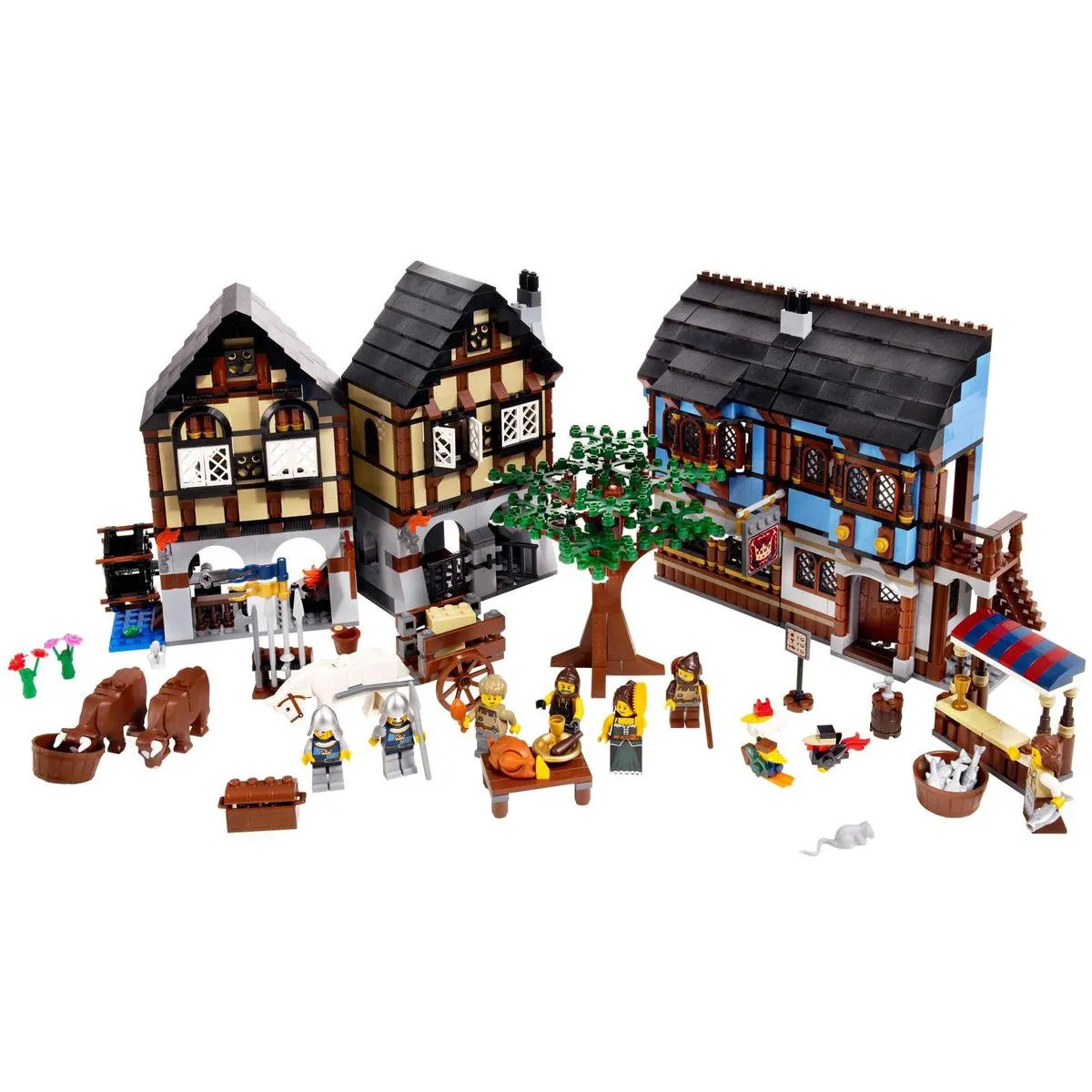 LEGO Castle Middeleeuwse Dorpsmarkt 10193