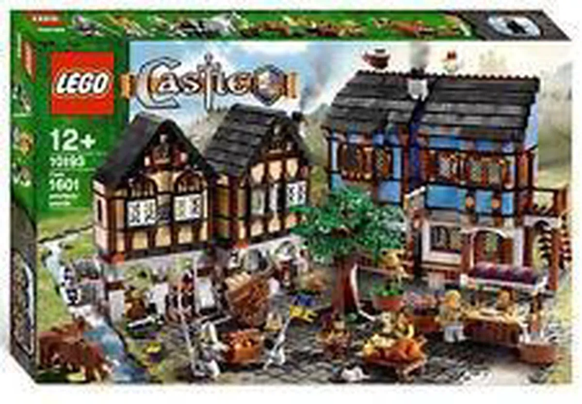 LEGO Castle Middeleeuwse Dorpsmarkt 10193 - 1601 Stukken - afbeelding 3 van 3